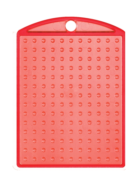 Pixel medaljon - Rød 